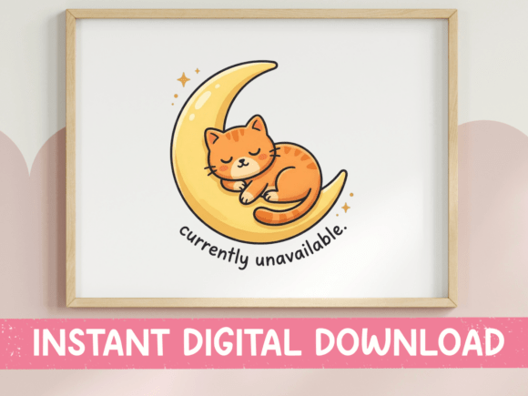Currently Unavailable Cat SVG: Graphics for T-Shirt Designs