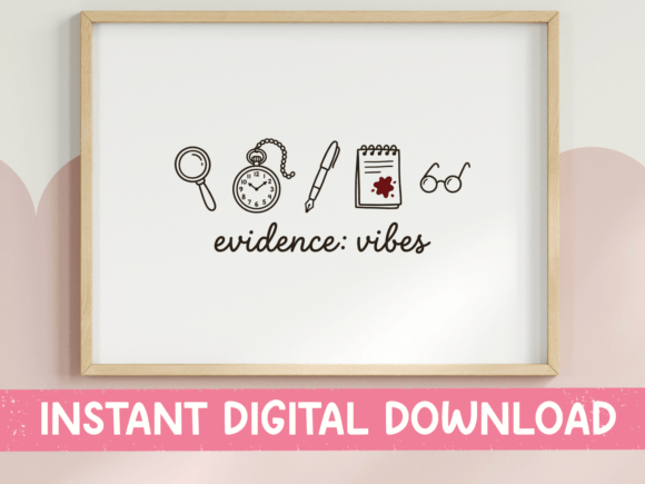 Evidence Vibes Detective Funny SVG: A Designer's Review