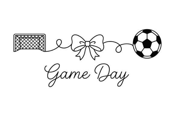 Game Day Soccer SVG for Graphics & T-Shirt Designs