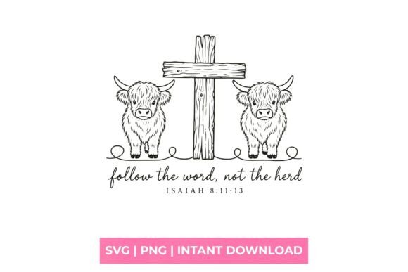 Highland Cow SVG: Graphics for T-Shirt Designs