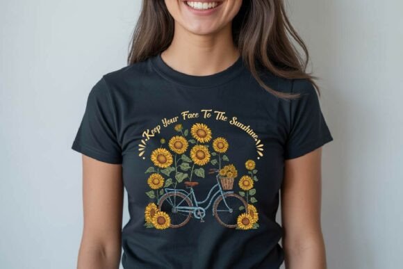 Keep Your Face to the Sunshine: Graphics & T-Shirt Designs