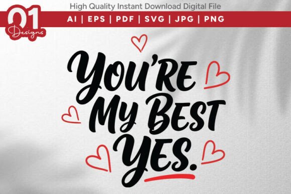 You're My Best Yes: A Designer's Review for Embroidery